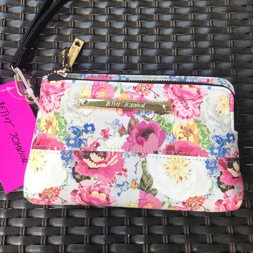Betsey Johnson Wristlet Pouch
